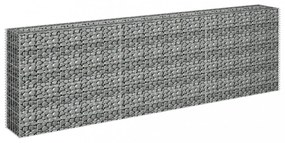 horganyzott acél gabion magaságyás 270 x 30 x 90 cm
