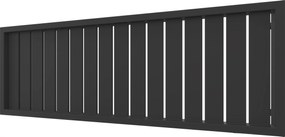 Dekorációs Radiátor Bradone H680 L1350 Fekete