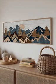 Artsmdfyty8-50120 keretezett MDF falikép, 50 x 120 cm