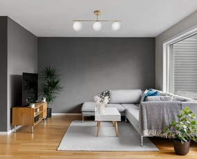 KAJA K-5422 REA Arany Színű Mennyezeti Lámpa 3xE14 10W IP20