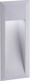 NOVOLUX 541A-L0103B-03 BELVEDERE Kültéri Falba Építhető Lámpa Szürke LED IP54