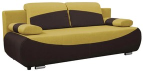 Bobi kanapé, mustár - barna