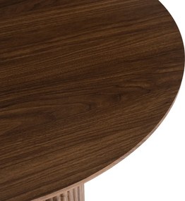 Kihúzható étkezőasztal 90–220 cm méretben, dió színben OVAL