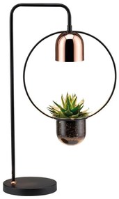 Paulmann 79746 - FANJA asztali lámpa 1xGU10/20W 230V füstszínű