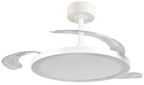 Fehér LED mennyezeti lámpa Kasfjord – Trio