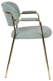 Világoszöld étkezőszék szett 2 db-os Jolien – White Label