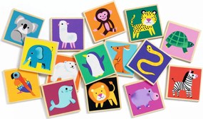 Memória játék - Emlékező - Memo Wood