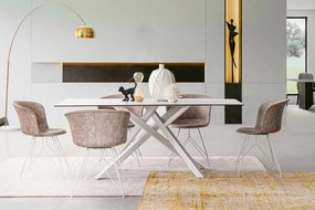 SEAN design kerámia étkezőasztal - 180cm - fehér