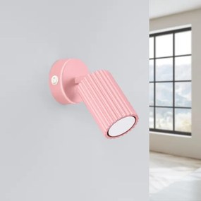 Brilagi - LED fali spotlámpa CRESTO 1xGU10/10W/230V rózsaszín