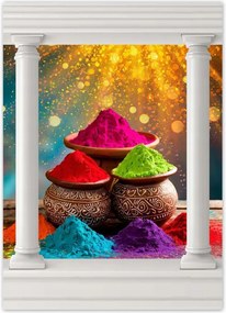 Poszterek 50x70 Színfesztivál Színes porok