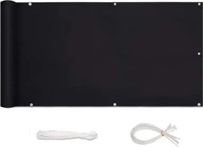 Teraszszőnyeg Erkélykerítés 90 X 400 CM Uv 160G/M2 Sekey