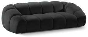 Fekete kanapé 254 cm Diana – Micadoni