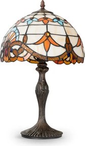 Brilagi - Tiffany-vitrázs asztali lámpa MIRABELLA 1xE27/60W/230V