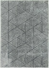 HOMCOM Modern Stílusú Rövid Szálú Nappali Szőnyeg, Mosható Terítő, Szőnyeg Nappalira, Hálószobába, 150 x 80 cm Sötétszürke | Aosom