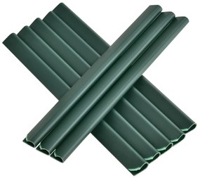 Juskys PVC védőöv a kerítéshez 4 db - zöld
