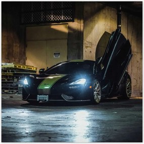 Poszterek 100x100 McLaren Éjszaka