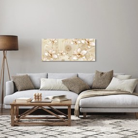 Kép - Arany virágok összetétele (120x50 cm)