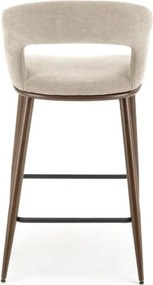 H-114 bárszék bézs/dió