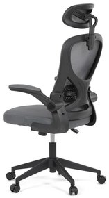 Irodai forgószék hintamechanikával, szürke kárpittal. KA-K2021 GREY