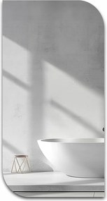 Szabálytalan alakú tükör Könnycsepp 50X120 cm falra szerelhető