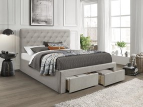 Franciaágy 160 cm Morasol (bézs). 1092481