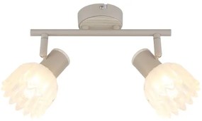 Globo 54317-2 - PLANTA spotlámpa 2xE14/40W/230V