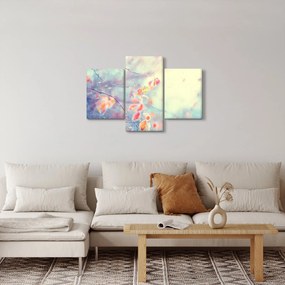 Kép - Levelek a jégben (90x60 cm)