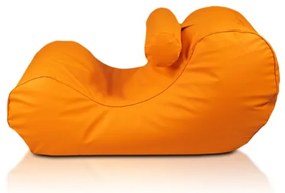Babzsák nyugágy XL öko-bőr TiaHome - krém