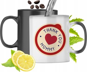 Mágikus Bögre Anyukáknak Színváltós, fényképes nyomattal