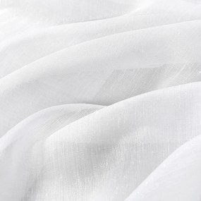 Goldea luxus, fényes függöny - fehér 300 cm