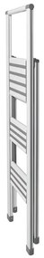 Ladder Alu fehér összecsukható fellépő, magasság 127 cm - Wenko