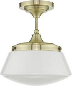 Där Lighting CAD0175 -Fürdőszobai felületre szerelhető csillár CADEN 1xE27/60W/230V IP44 sárgaréz
