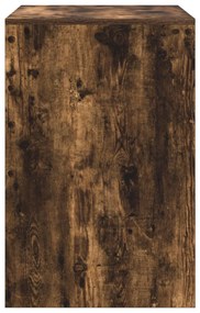 Íróasztal Füstölt tölgy Mérnöki fa 70 x 50 x 76 cm Íróasztal