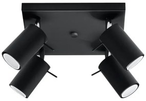 Brilagi -  LED Spotlámpa ASMUS 4xGU10/7W/230V fekete