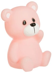 LED gyermek éjjeli fény TEDDY 10x13,5 cm - több színben Szín: Rózsaszín