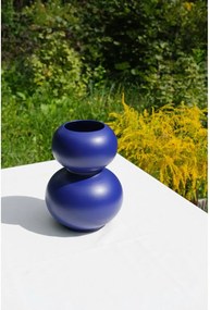 Sötétkék kerámia váza (magasság 36 cm) Tuga – noo.ma