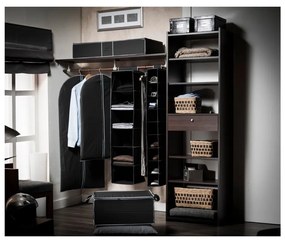 Suit Bag fekete felakasztható ruhahuzat - Compactor