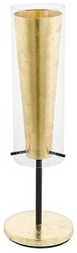 Eglo 79345 - Asztali lámpa PINTO GOLD 1xE27/40W/230V arany