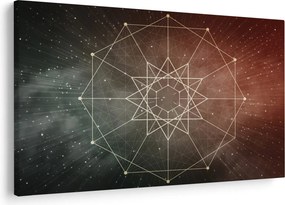 Kép - Kozmikus dodekagram (90x60 cm)