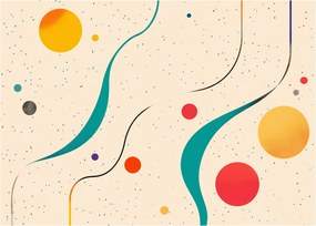 Kép - Minimalista színes illusztráció (70x50 cm)