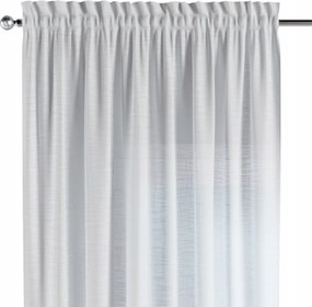 Csatornafüggöny frufruval 1 db 130x260cm fehér