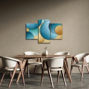 Az absztrakciós körök képe (90x60 cm)
