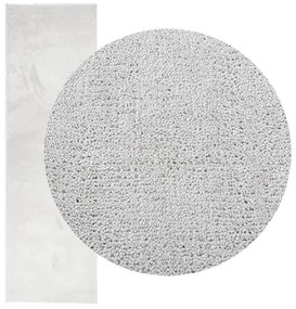 OVIEDO szürke rövid szálú szőnyeg 80 x 250 cm