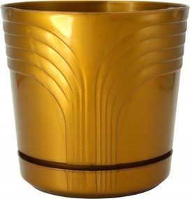 3 db-os szett Olcsó egyenes virágtartó arany talppal 18 Korado műanyag