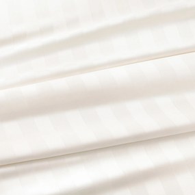 Goldea ünnepi damaszt reggeliző alátét - krémszínű csíkos - 2db 30 x 40 cm