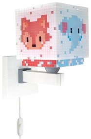 Dalber 63379 - Gyerekszobai fali lámpa LITTLE PIXEL 1xE27/15W/230V