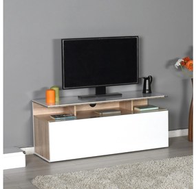 TV szekrény Thea 1 (tölgy + fehér) . 1109422