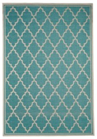 Intreccio Turquoise türkiz szőnyeg, 160 x 230 cm - Floorita