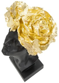 Poligyanta szobor 36,5 cm Woman With Butterfly – Mauro Ferretti