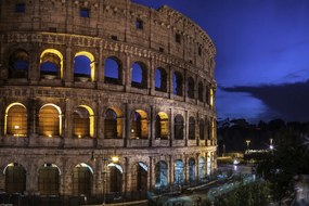 Poszter 45x30cm Híres római Colosseum 2, Assaf Frank